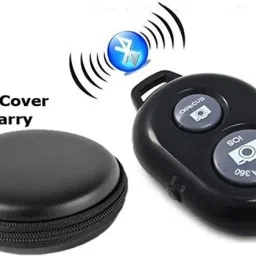 PULTO Bluetooth Selfie Shutter With carry pouch Photo Clicker for IOS, AndroidCamera Remote Control-18