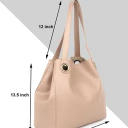 Black Spade Set of 4 Structured Tote Bag With Sling Bag And Wallet & Card Holder image 4