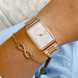 JOKER & WITCH Women Rose Gold Watch With Bracelet Stack Gift Set-JWBS728-image-33