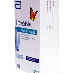 Anmol Free Style Optium Neo H 100 Strips By Abbott image 2