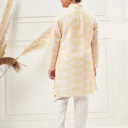 Stylo Bug Boys Geometric Printed Kurta With Trousers image 2