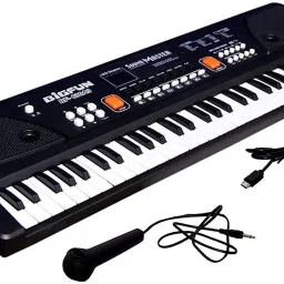 Kids Piano Keyboard, Electronic Organ Multi-Function Portable Piano Microphone, for Beginners Kid Musical Toys Pianos for Girls Boys Ages 3-8 Analog Portable Keyboard-image-8
