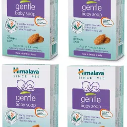 Gentle Baby Soap With Oils of Olive and Almond (Pack of 4) (75g X 4)-image-65