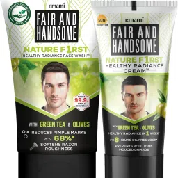 Nature First Radiance Combo For Men | Cream 60 GM & Face Wash 100GM-44