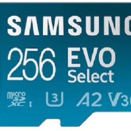 SAMSUNG EVO Select 256 GB MicroSDXC Class 10 130 MB/sMemory Card-10