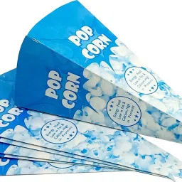 Favor Popcorn Boxes, Carnival Parties Cups, Popcorn Cups, Snacks Container�(Pack of 50 Cups) Printed Party Cone-image-13