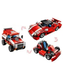 radhey preet 23 in 1 Different Form of Vehicles Model Block Set in a 1 Game 3110 image 3