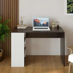 Lexus Computer Table with Shelf, Laptop Table Large Size, Engineered Wood Study Table-image-15