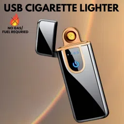 USB Cigarette Lighter for Smoking Windproof Slim Lighter with Fingerprint B398 USB Cigarette Lighter for Smoking Windproof Slim Lighter with Fingerprint B398 Pocket Lighter-picture-17