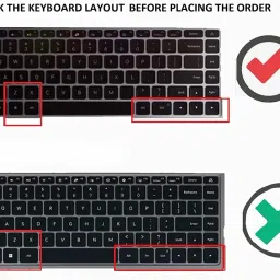 Saco Keyboard Protector Laptop Dust Cover for 15.6 Inch XMA2007 Mi XIAOMI Notebook Ultra 15.6 Inch Laptop XMA2007-DB Series Keyboard Skin image 2