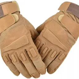 Breathable Touch Screen Knuckle Protective Outdoor Full Finger Tactical Gloves Gym & Fitness Gloves-image-12