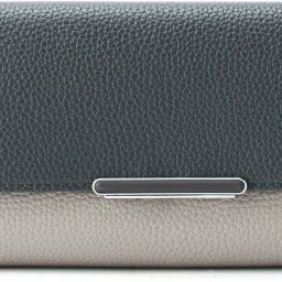 Women Casual Grey Artificial Leather Wallet-image-40