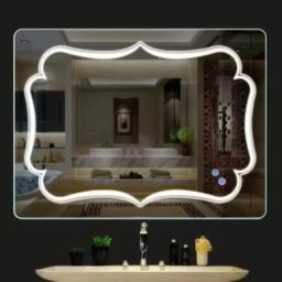 NEW LED MIRROR LATEST DESIGN RECTANGULAR SHAPE WITH TOUCH SENSOR M2 Bathroom Mirror-image-64