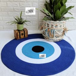 Blue Jute Carpet-image-2