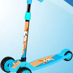 Kids for Scooter Kick Skating Scooter Kids Road Runner Scooter, 4 Level Handlebar, Break & LED Light Wheel Scooter Tricycle-picture-17