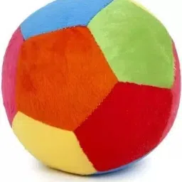 Soft Toys Medium Size Multicolor Rattle Ball- 21 cm-picture-46
