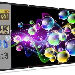 royality Eyelet Foldable Projector Screen 4:3 Aspect Ratio 10 Ft (W) x 8 Ft (H) - 150" Inch Design 114 Projector Screen (Width 309 cm x 244 cm Height)-17