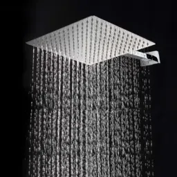 10 Inch (10X10) Over Head Rain Shower with 15inch shower arm Fixed Mount-picture-15