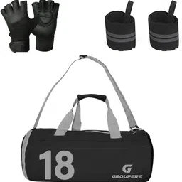 groupers BLCK-GLVS-WB-18 Home Gym Combo-picture-2