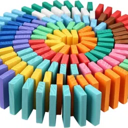 SHARE THIS PRODUCT Colourful Wooden Bricks Building And Shapes Blocks-picture-10