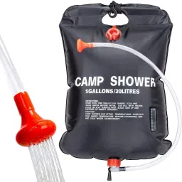 20ltr Camping Hiking Outdoor Shower Bathing Water Bag ( 1 pcs ) Solar Powered Portable Shower-13