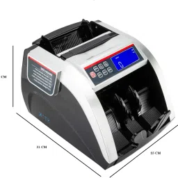Stok ST-MC03 LCD Display Counterfeit Detector UV & MG Cash Bank Detector Note Counting Machine image 4
