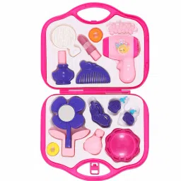 Non Toxic Plastic Makeup Set Suitcase Kit Toys For Kids-image-14