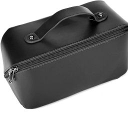 Women Black Cosmetic Bag-image-12