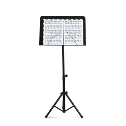 techtest High Quality New Designed Adjustable Music Holder Sheet Music Stand Little Music Stand Notation Stand, Music Stand, Music Book Stand, ( Stand GH511 (Metal) ) image 2