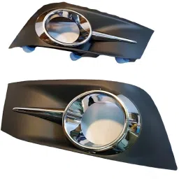amario Fog Light Bezel/Cover With Chrome For Fortuner 2012-2015 Set of 2Pcs(L+R) Chrome Toyota Fortuner Front Garnish image 2