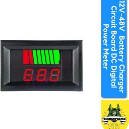 12V-48V Power Usage Monitor Voltage Meter Battery Charger DC Digital Power Meter Meter Electronic Hobby Kit-20