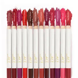 MyGlamm LIT Matte About It Lip Color with Sharpener 2.8g - Fuchsia Ballet image 3