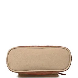 Mona B Structured Canvas Shoulder Bag image 5
