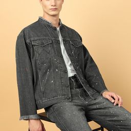 Wrangler Washed Cotton Denim Jacket-picture-49