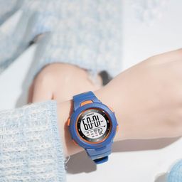 V2A Kids Dial & Straps Digital Multi-Function Watch DK8217P-Dino-Blue image 5