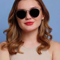 SUNNIES Women Oval Sunglasses with Polarised Lens-image-29