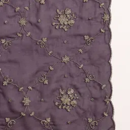 KALINI Ethnic Motifs Embroidered Regular Thread Work Kurta With Trousers & Dupatta image 5