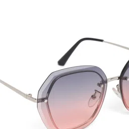 MARC LOUIS Square Sunglasses With UV Protected Lens ML B80-263 SILVER GREY SG image 3