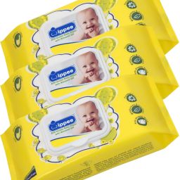 80N Usable Premium Baby Wipes with Almond Oil (80 Wipes per Pack)(PACK OF 3)-image-7