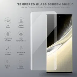 Fablue Edge To Edge Tempered Glass for Motorola Edge 50 Fusion image 3