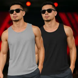 being wanted Pack of 2 Men Vest-picture-2