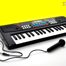 X153 Keys Piano Toy with Microphone, USB Power Cable & Sound Recording Best Birthday Gift for Boys and Girls Musical Instruments Analog Digital Piano-image-9