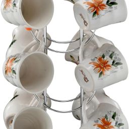 Wall Hanger Hooks Kite Shape and Rail Door Hanger Holder for Kitchen (Pack of 2) Door Hanger-image-2