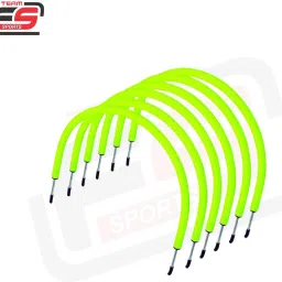 C-Shape Passing Arcs Set (Pack of 6) for Enhanced Agility Training Hoop Set-image-3