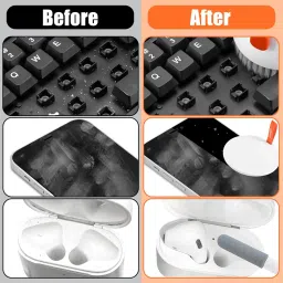 Technuv 20 in 1 Multipurpose Device/Gadget Cleaner Cleaning Kit for Computers, Laptops, Mobiles image 4