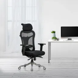Optima High Back Fabric Office Adjustable Arm Chair-image-55