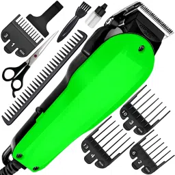 QGS Men’s AU Powerful Hair Clipper Professional Beard Moustache Hair Cutting Trimmer Fully Waterproof Grooming Kit 510 minRuntime 8 Length Settings-image-38