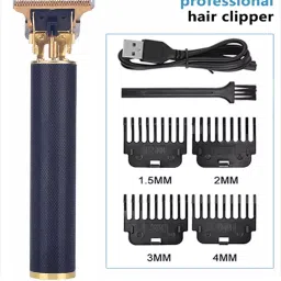 NH WORLD Professional Rechargeable Cordless Hair Clippers Trimmer with 4 Guide Comb-BLACK Fully Waterproof Trimmer 45 min Runtime 4 Length Settings-image-67
