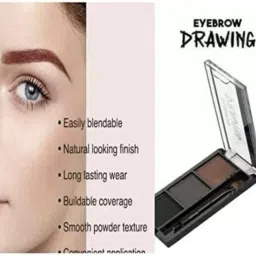 xiiaa dark grey eyebrow palette for every occasions 20 g image 3