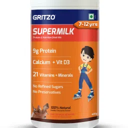 SuperMilk Overall Growth (7-12y Boys), 9g Protein (Double Chocolate)-image-86